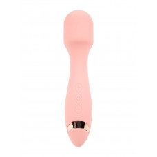 Нежно-розовый силиконовый wand-вибратор - 18,5 см. Нежно-розовый силиконовый wand-вибратор - 18,5 см.