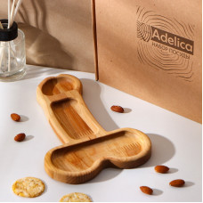 Деревянное блюдо для подачи в форме члена (25 х 16,5 х 1,7 см) Деревянное блюдо для подачи в форме члена (25 х 16,5 х 1,7 см)