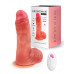 Телесный силиконовый вибратор-реалистик - 16,5 см. Телесный силиконовый вибратор-реалистик - 16,5 см.