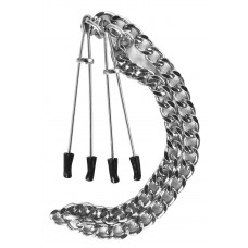 Зажимы на соски Nipple Tweezers с цепочкой Зажимы на соски Nipple Tweezers с цепочкой