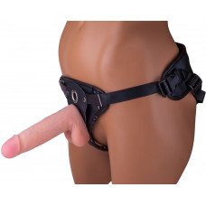 Кожаный пояс харнесс премиум класса WOMAN LONG(S) с 3 насадками Кожаный пояс харнесс премиум класса WOMAN LONG(S) с 3 насадками