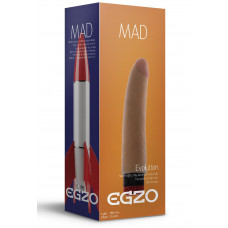 Реалистичный мультискоростной вибратор без мошонки Mad Rocket - 18 см. Реалистичный мультискоростной вибратор без мошонки Mad Rocket - 18 см.