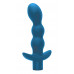Бирюзовый анальный вибромассажёр Naughty - 14,5 см. Бирюзовый анальный вибромассажёр Naughty - 14,5 см.