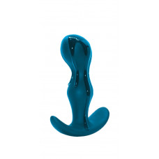 Бирюзовый анальный стимулятор Classy - 11,5 см. Бирюзовый анальный стимулятор Classy - 11,5 см.
