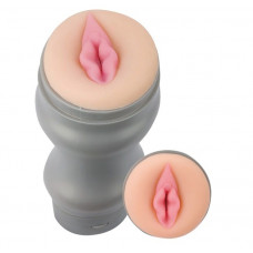 Телесный мастурбатор-вагина в колбе с вибрацией KABUKI NIGHTS TIGHT DELIGHT PINCH Телесный мастурбатор-вагина в колбе с вибрацией KABUKI NIGHTS TIGHT DELIGHT PINCH