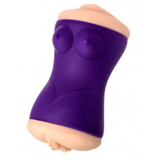 Двухсторонний мастурбатор JOS YARA в фиолетовой колбе Двухсторонний мастурбатор JOS YARA в фиолетовой колбе