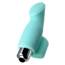 Мятная вибронасадка на палец для клиторальной стимуляции JOS BLISS - 9 см. Мятная вибронасадка на палец для клиторальной стимуляции JOS BLISS - 9 см.