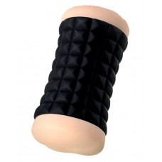 Двухсторонний мастурбатор JOS JANICE в черном цилиндре Двухсторонний мастурбатор JOS JANICE в черном цилиндре