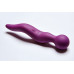 Фиолетовый жезловый вибромассажёр Cassi - 21 см. Фиолетовый жезловый вибромассажёр Cassi - 21 см.