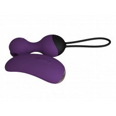 Фиолетовые виброшарики с вибропультом SuperNova Фиолетовые виброшарики с вибропультом SuperNova
