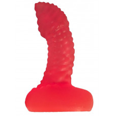 Розовый пупырчаты массажёр простаты - 11 см. Розовый пупырчаты массажёр простаты - 11 см.