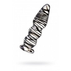 Фаллоимитатор стеклянный с разводами 13,5 см Фаллоимитатор стеклянный с разводами 13,5 см