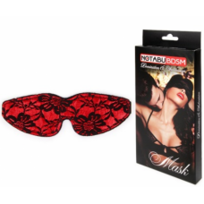 Маска на глаза NotabuBDSM закрытая красная Маска на глаза NotabuBDSM закрытая красная