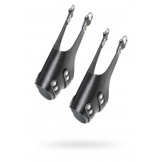 Подвес грубый с люверсами натуральная кожа чёрный Подвес грубый с люверсами натуральная кожа чёрный