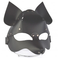 Маска Лиса Sitabella чёрная кожа Маска Лиса Sitabella чёрная кожа