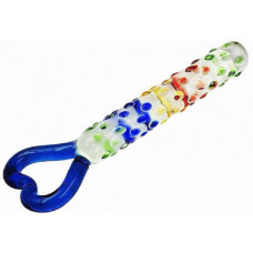 Фаллоимитатор рельефный Heart Uneven стекло 20 см Фаллоимитатор рельефный Heart Uneven стекло 20 см