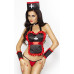 Костюм медсестры Passion Erotic Line Siena черно-красный L/XL Костюм медсестры Passion Erotic Line Siena черно-красный L/XL