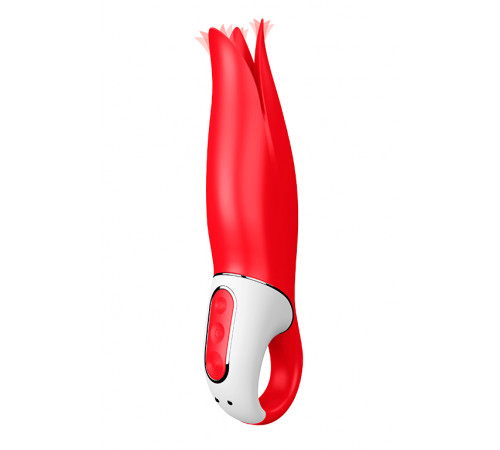 Вибратор Satisfyer Vibes Power Flower силикон красный
