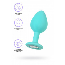 Анальная втулка Eromantica Cherr мятная 8 см Анальная втулка Eromantica Cherr мятная 8 см