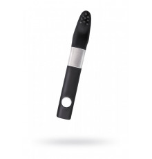 Вибратор клиторальный 8Gb USB памяти черный Qvibry 12 см