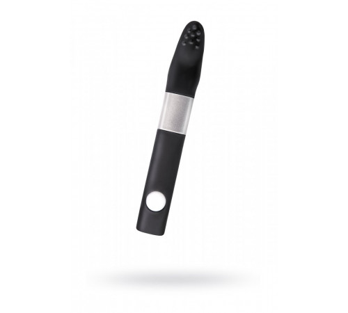 Вибратор клиторальный 8Gb USB памяти черный Qvibry 12 см