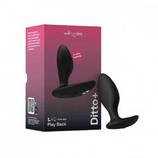 Анальная вибровтулка We-Vibe Ditto + черная 7,5 см