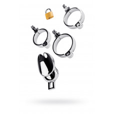 Пояс верности мужской Toyfa Metal серебряный Пояс верности мужской Toyfa Metal серебряный