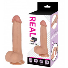 Страпон универсальный Real Dual Layer 23 см