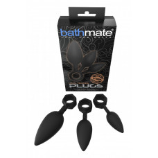 Набор анальных плагов Bathmate Anal Training Plugs чёрный Набор анальных плагов Bathmate Anal Training Plugs чёрный