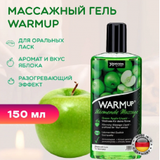 Съедобный разогревающий массажный гель Joy Division Зеленое Яблоко 150 мл Съедобный разогревающий массажный гель Joy Division Зеленое Яблоко 150 мл