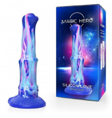 Фаллоимитатор с присоской Magic Hero разноцветный 25 см