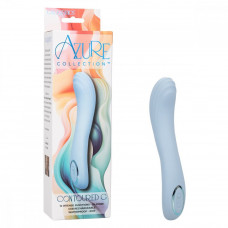 Вибромассажер для точки G Azure Collection Contoured G голубой 22,75 см Вибромассажер для точки G Azure Collection Contoured G голубой 22,75 см