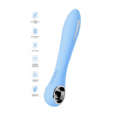 Вибратор с электростимуляцией Physics Galvani Vibe голубой 20,5 см Вибратор с электростимуляцией Physics Galvani Vibe голубой 20,5 см