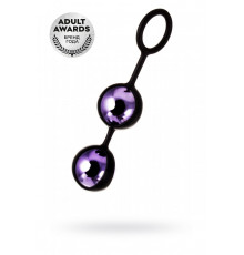 Вагинальные шарики A-Toys фиолетовые 14 см