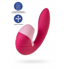 Вибратор Satisfyer Supernova с вакуум-волновым стимулятором красный 16,9 см