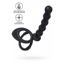 Насадка Black&Red для двойного проникновения черная 19,5 см Насадка Black&Red для двойного проникновения черная 19,5 см