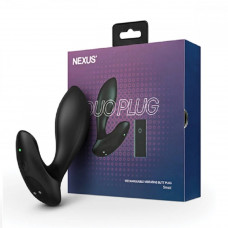 Анальная втулка с вибрацией Nexus Duo черная 7,8 см Анальная втулка с вибрацией Nexus Duo черная 7,8 см