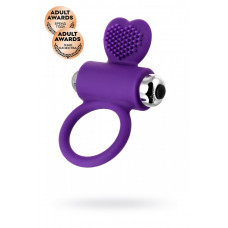 Виброкольцо с ресничками фиолетовое 9 см Виброкольцо с ресничками фиолетовое 9 см