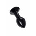 Анальная втулка Sexus Glass черная 8,5 см Анальная втулка Sexus Glass черная 8,5 см