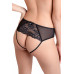 Эротические трусики Erolanta Katrine черные 54-56 в пакете