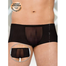 Шорты мужские с прозрачными вставками черные M/L Шорты мужские с прозрачными вставками черные M/L