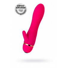 Вибратор с клиторальным стимулятором A-toys розовый 15 см Вибратор с клиторальным стимулятором A-toys розовый 15 см