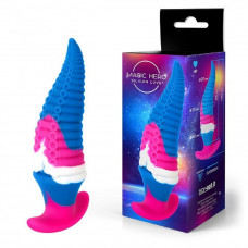 Анальная втулка Magic Hero голубая с розовым 13 см Анальная втулка Magic Hero голубая с розовым 13 см