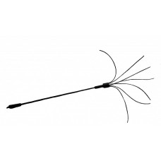 Стек латексный 7 хвост черный 51 см