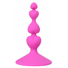 Анальная втулка розовая 8 см Анальная втулка розовая 8 см