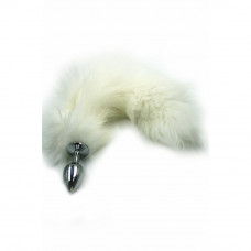 Анальная втулка Sitabella с хвостом серый песец 6,5 см Анальная втулка Sitabella с хвостом серый песец 6,5 см