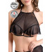 Эротический бралетт Erolanta Karen с открытой грудью черный 50-52 в пакете Эротический бралетт Erolanta Karen с открытой грудью черный 50-52 в пакете