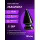 Анальная втулка гигант Black Magnum 18 см