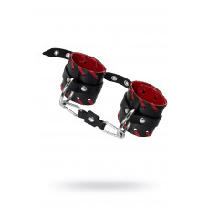 Наручники с красной окантовкой Pecado черные Наручники с красной окантовкой Pecado черные