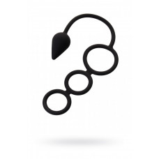 Анальная пробка с эрекционным кольцом Erotist силикон черная 5 см Анальная пробка с эрекционным кольцом Erotist силикон черная 5 см